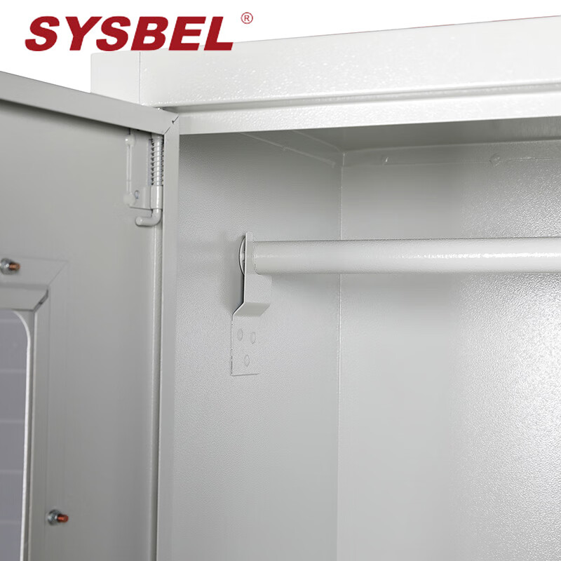 Sisbell WA920450Y emergency equipment cabinet emergency tool equipment storage cabinet PPE cabinet with window glass/45gal/170L WA920450 gray emergency equipment cabinet double door (with glass)