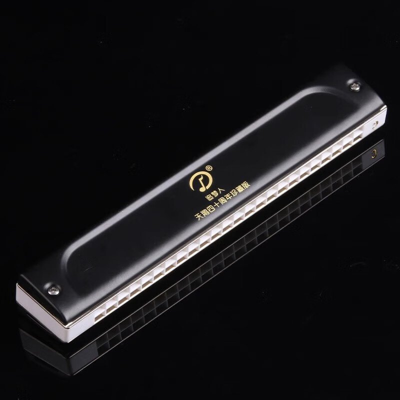 Swan 40th Anniversary Collector's Edition 24-hole Polyphonic Palace-level professional performance-grade harmonica high-end gift adult musical instrument 24-hole polyphonic C key
