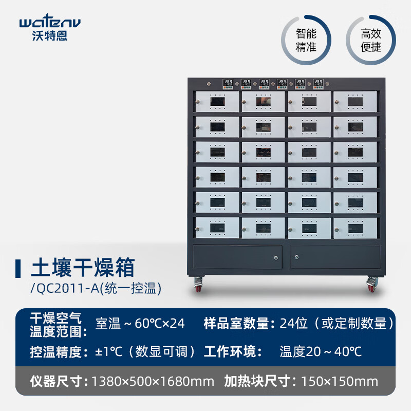 Watern soil drying oven laboratory soil sample air drying oven independent temperature control silt rapid air drying oven basic model QC2011-A (unified temperature control)