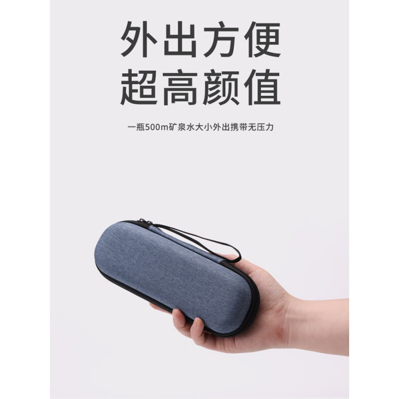 Zuimi (ZUIMI) Insulin Refrigerator Box Portable Mini Medicine Carry Insulation Ice Bar Bag Outdoor Medicine Box Ice Bag to Keep Cold Exclusive Blue (Tin Foil Insulation Layer) + 4 Ni