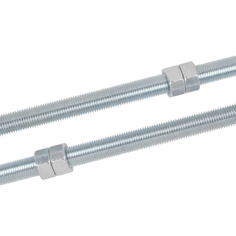 Jinggong (JINGGONG) galvanized 8.8 grade screw screw nut set fully threaded threaded screw rod thread m5m6m8m10m12m30 4.8 grade M16*1 meter (1 piece) free nut