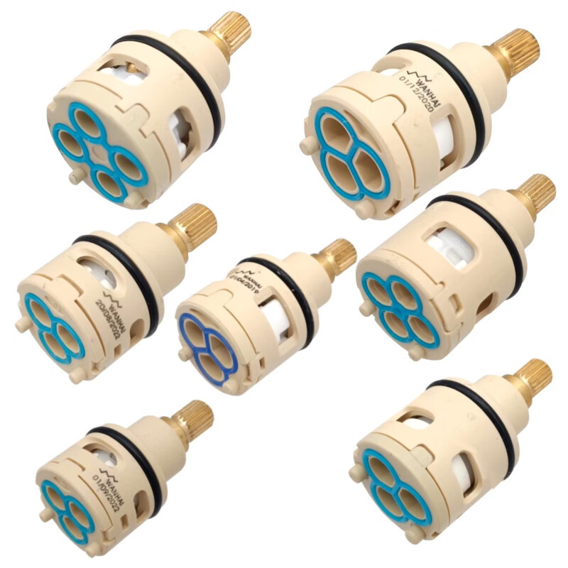 Jomoo universal faucet diverter valve core shower column switching valve core accessories three-speed four-speed wanhai shower leaking WH-20 teeth-three-speed-26MM diameter