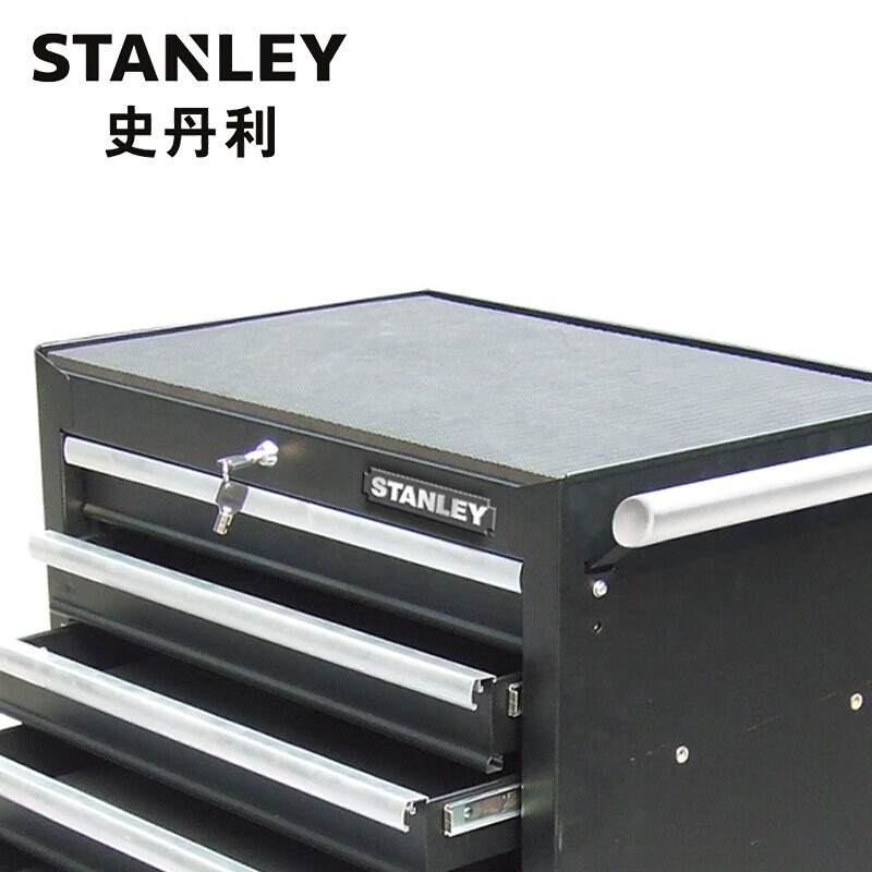 Stanley (STANLEY) Stanley 7-layer drawer tool cart mobile hardware tool cart trolley maintenance tool box 93-547-23 7-drawer tool cart 93-547-23