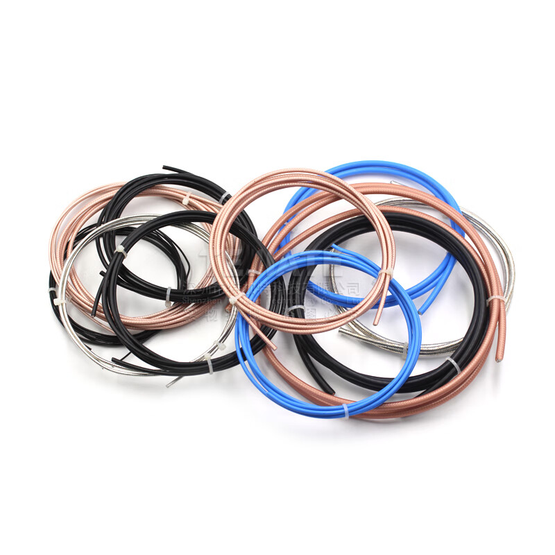Tegat RG142 RG58 RG316/174 SYV50-5-7 RF coaxial cable shielded silver-plated wire RG402 RG141 blue semi-flexible coaxial cable