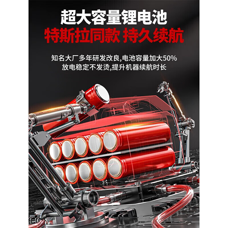 DELIXI ELECTRIC electric pruning shears, hand-held fruit branch shears, fruit tree gardening household greening rechargeable scissors, portable outdoor pruning, upgraded version 2.0Ah 1 battery