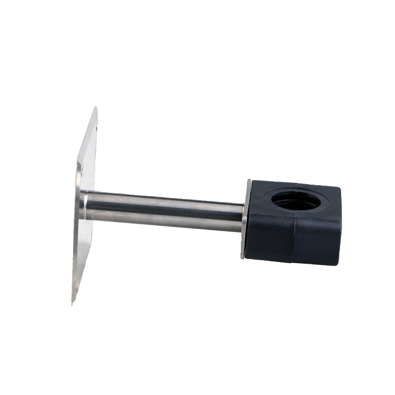 Lu Yueting stainless steel bakelite pipe bracket anti-static pipe clamp ABS plastic bracket clean workshop card round pipe support frame 19 (including square plate) 100 long