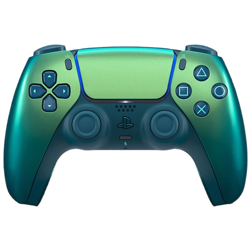 PlayStation Sony (SONY) PS5 Controller National Bank Net Color Fu Green PS Wireless Controller Net Color PCsteam Bluetooth DualSense National Bank Original Accessories