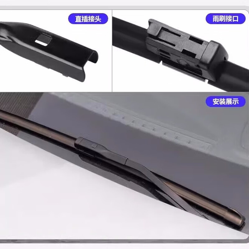 Ice edge type Porsche Macan wiper boneless original macan wiper strip original factory 14-16 models front and rear wiper blades Manka 13-23 models front + rear 3 pack special