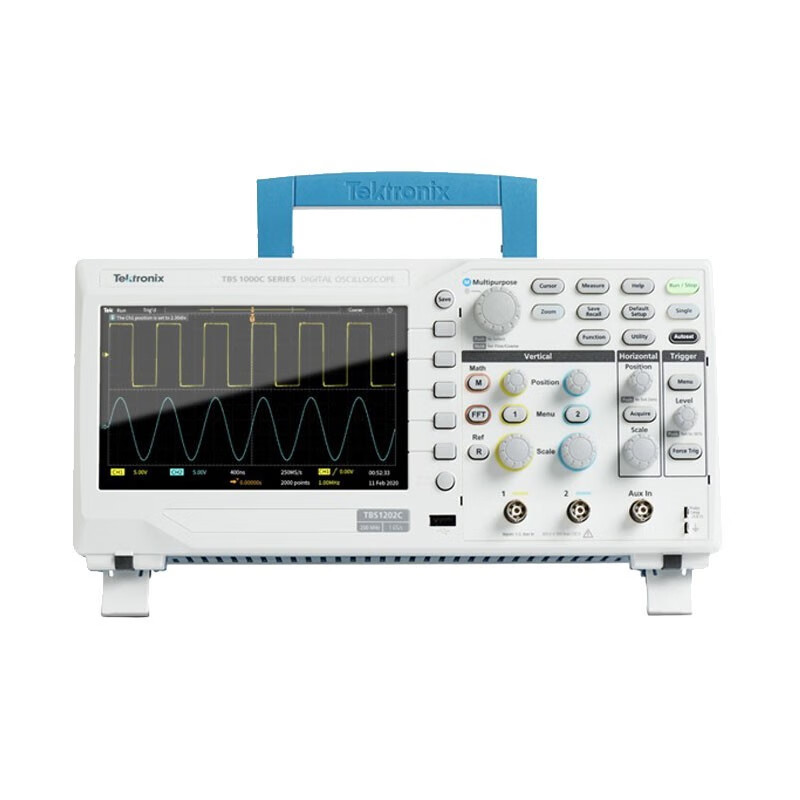 TEKTRONIX TBS1102C digital storage oscilloscope (100MHz dual channel) 5-year maintenance