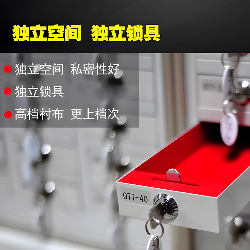 Kaiyuan signal shielding cabinet mobile phone electronic product storage cabinet examination room conference dedicated mobile phone storage cabinet 24 grid wall-mounted KY-PBG04