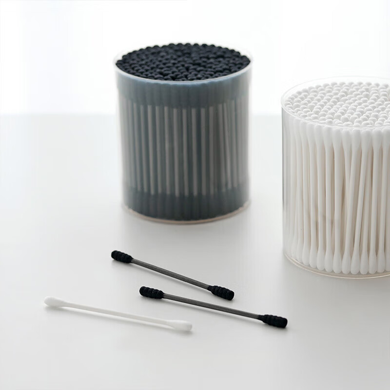 MUJI spiral cotton swabs new product black/200 pieces/79.0mm 1.0mm