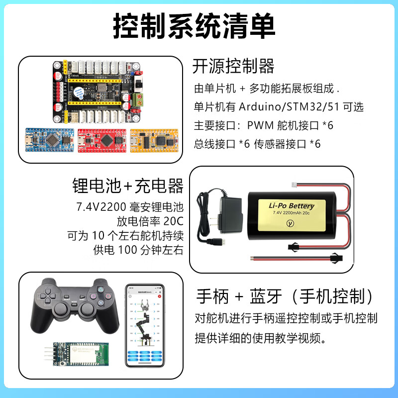 Zhu Xiaobao two-dimensional electric gimbal, two-degree-of-freedom servo gimbal bracket, camera gimbal, TI cup electronic design competition customized model, two-degree-of-freedom gimbal (only bracket without servo) STM32 system + OpenMV vision