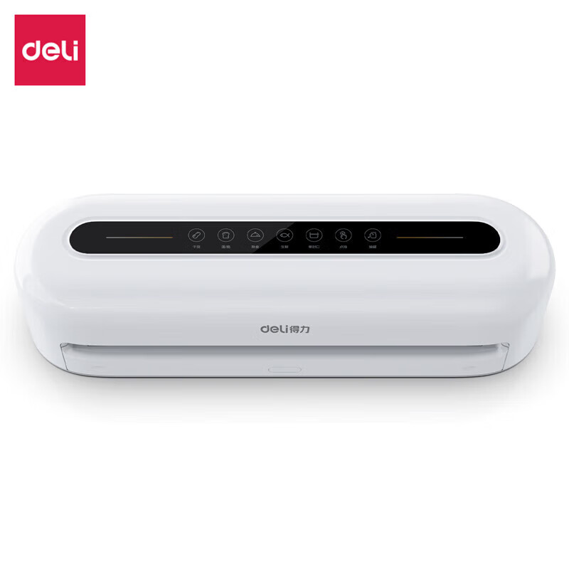 Deli fully automatic vacuum packaging and sealing machine small household commercial food plastic sealing compression sealing fresh-keeping machine LM999+30CM*5M vacuum roll