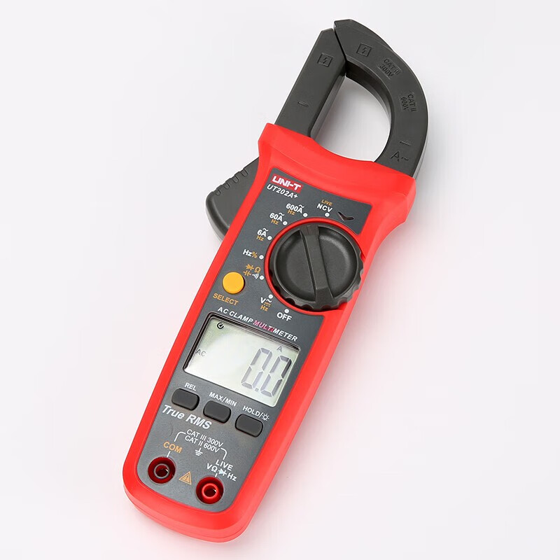 Uni-T clamp ammeter high-precision clamp meter UT210E mini digital clamp multimeter AC and DC ammeter UT202A+ AC 600A+ capacitor