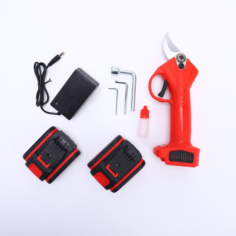 Tianduoduo electric pruning shears, fruit tree scissors, lithium battery electric scissors, rechargeable shears, pruning shears, stainless steel, one charge, one charge