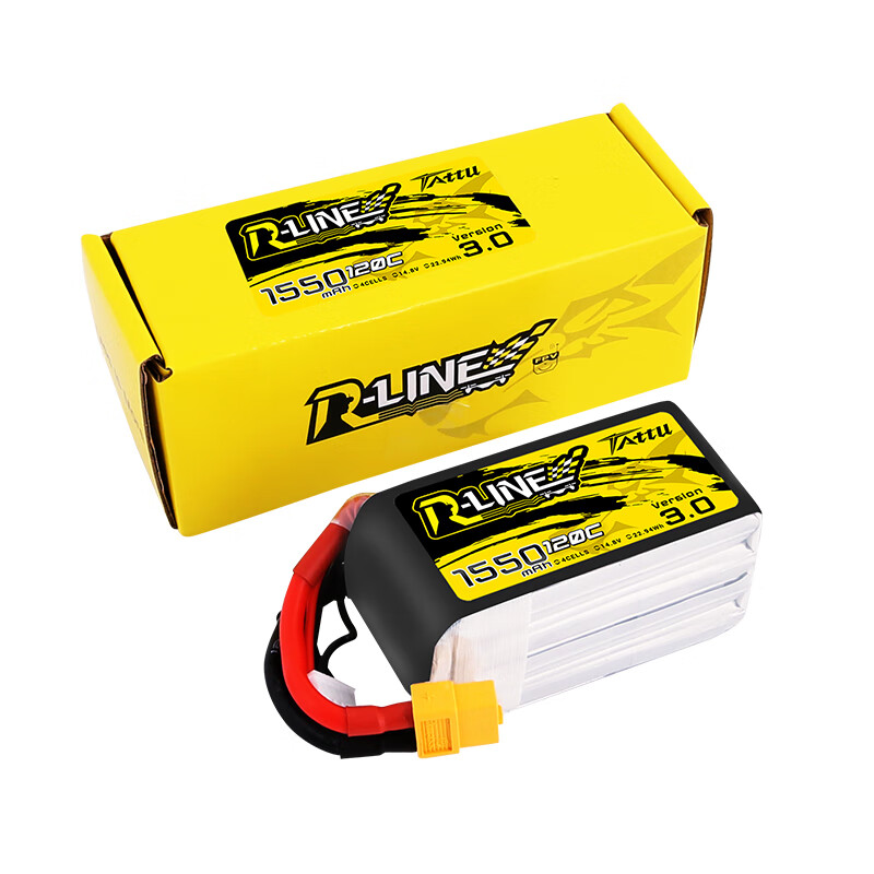 Grignard Brick R-LINE 3.0 V3 1550mAh 120C 4S 14.8V XT60 plug fpv 5-inch traversing machine ducted battery