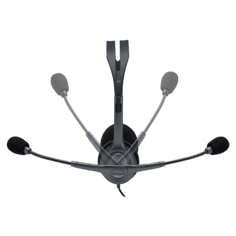 Logitech H110 multifunctional stereo headset 3.5mm wired headset computer notebook dual plug headset single pack