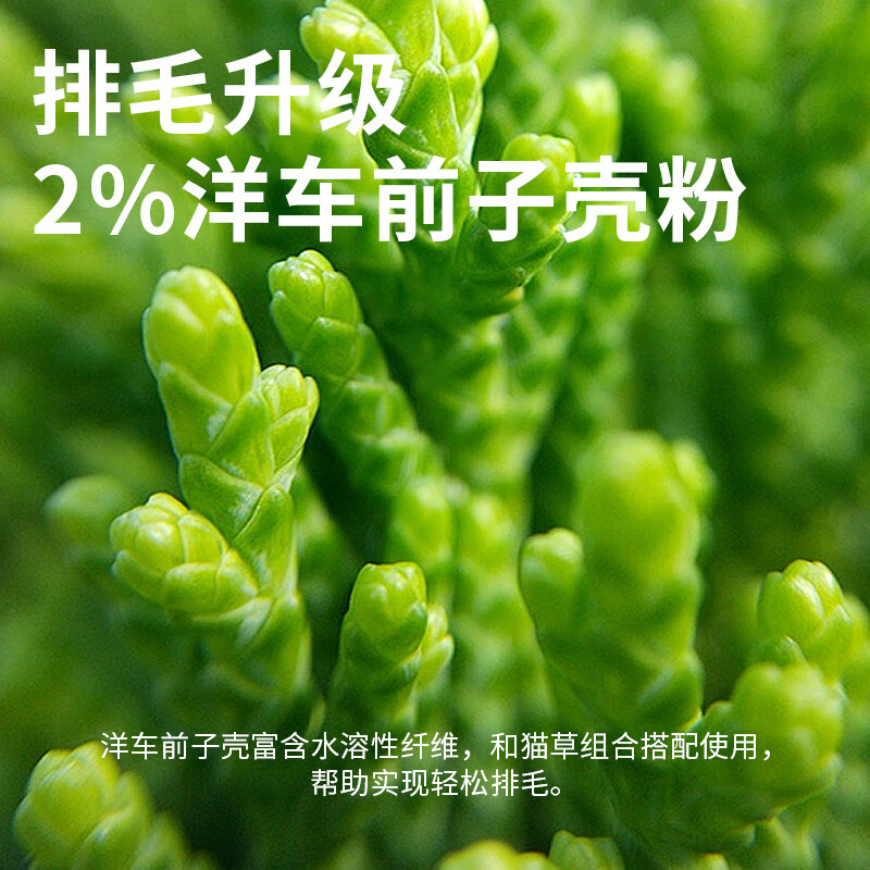 MamyPets Cat Grass Cat Strips Chicken Rabbit Meat Salmon Cat Wet Food Pelleted Hair Cat Mint Cat Snacks 12g*5 Count