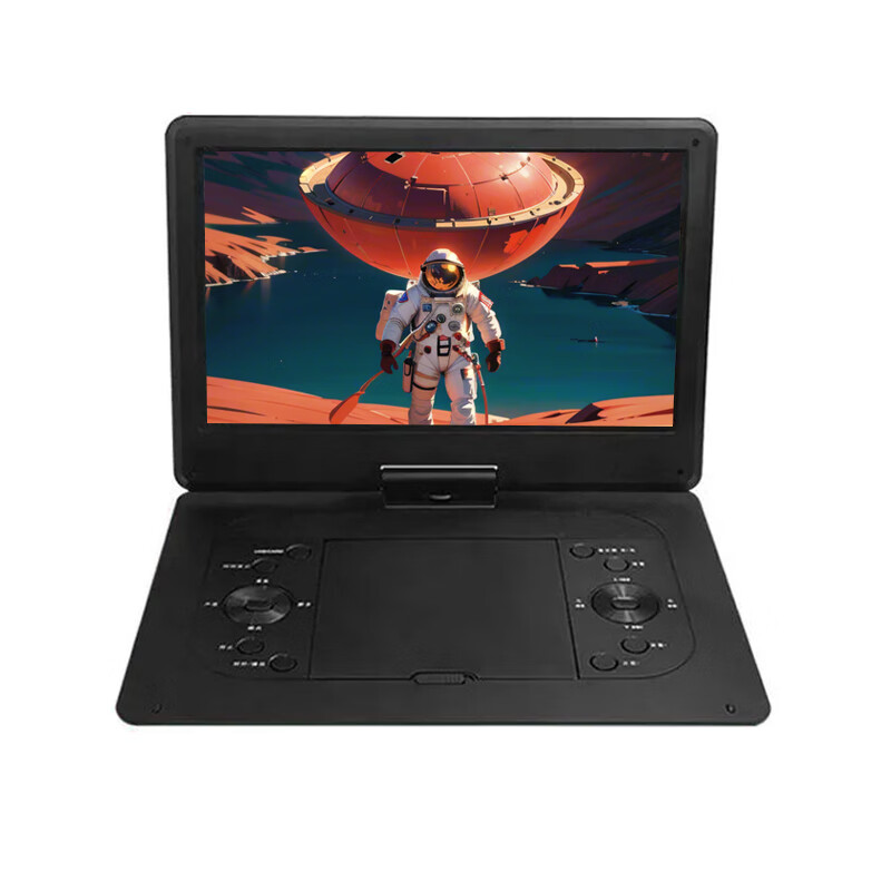 Jinzheng new mobile DVD player portable evd disc player high-definition network TV elderly and children vcd disc player all-in-one 19-inch regular version standard + 64g audio and video USB flash drive