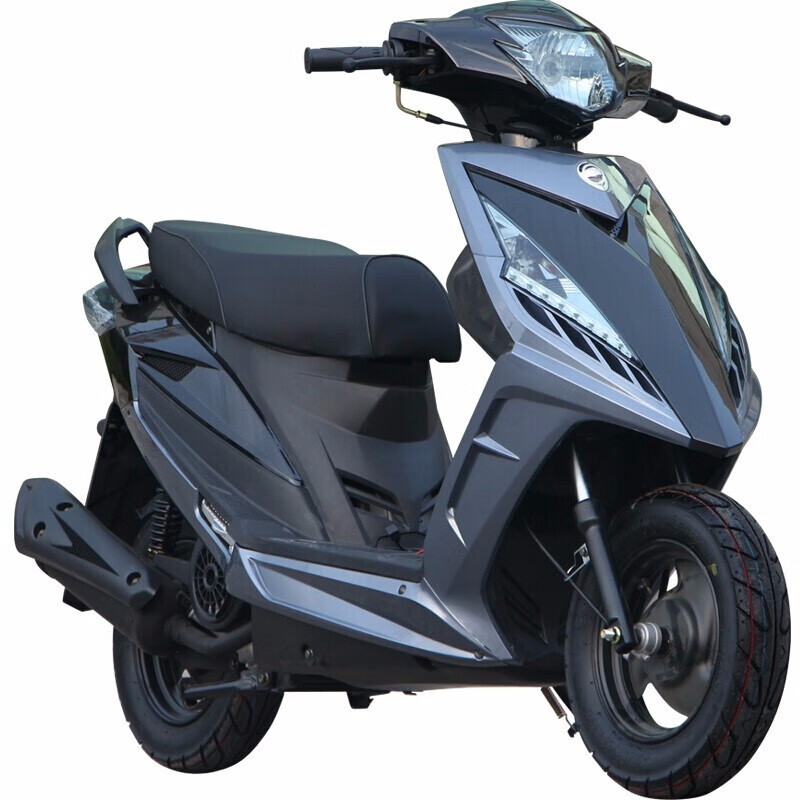 Jiefan (JF) battle speed scooter motorcycle scooter moped street car 125cc fuel mobility scooter matte black standard model