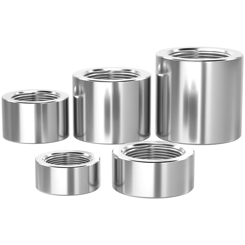 Tianzhuo Hardware 304/316 stainless steel internal wire threaded welding base plug internal wire welding base G1/2.3.4.6 points 1 inch G1-1/4 inch 316 material