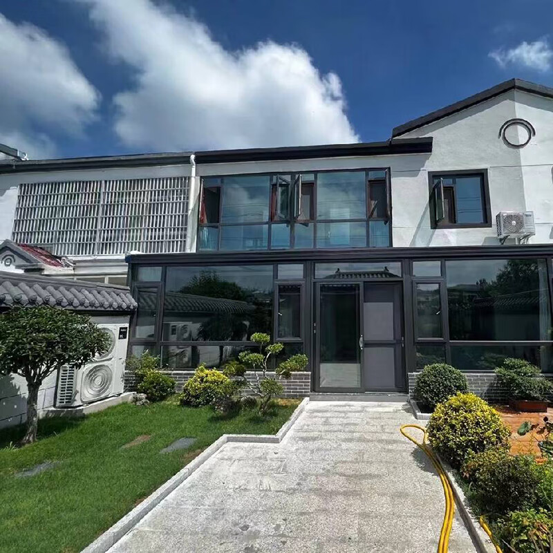 Demei Chunxiao Broken Bridge Aluminum Doors and Windows 108 Floor-to-ceiling Balcony Insulated Tempered Glass Aluminum Alloy Window Package Measurement Installation Window Screen Windows Measurement Booking