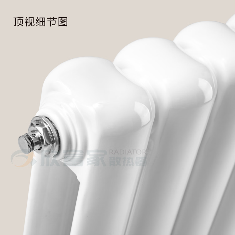 Xinfujia radiator household water heating wall-mounted steel column large water channel steel two columns 60 square meters customized 400 center distance