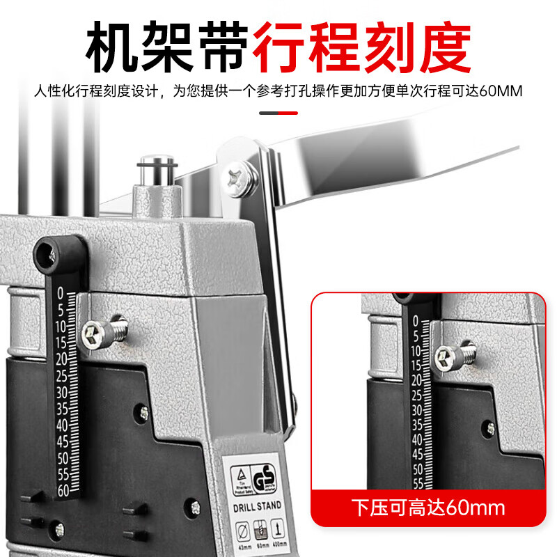 Minxi wine bottle cutting tool small grinder multi-functional electric ceramic glass bottle vase flowerpot punching tool electric grinder + cast iron bench drill bracket + consumable package