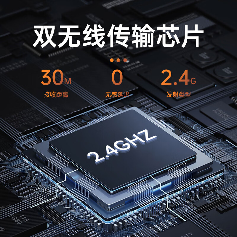 Royy live broadcast monitoring wireless earphones, anchor pk dedicated wireless sound card ear return, live broadcast directional sound transmission professional stereo dedicated hanging neck earphones