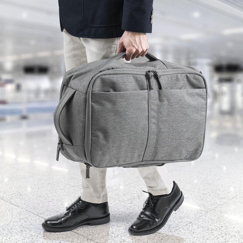 Shanye Multifunctional Trolley Backpack Business Backpack Wheeled Trolley School Bag Luggage Bag Travel Bag Can Boarding 22 Liters