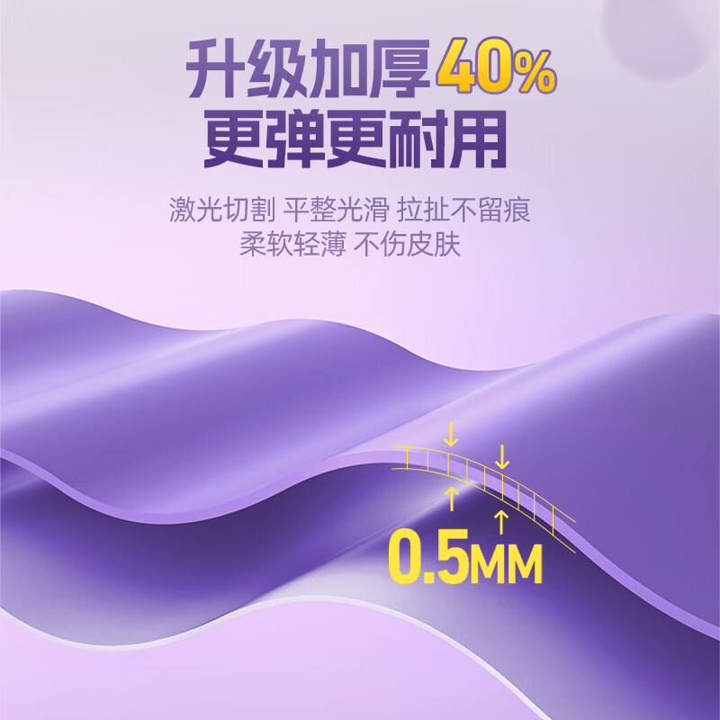 Li Ning (LI-NING) elastic band tension band yoga stretching elastic rope rehabilitation resistance band men and women fitness hip and leg training tensioner