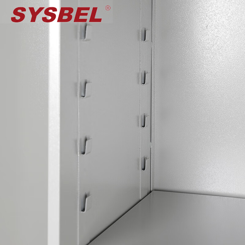 Sisbell WA920450Y emergency equipment cabinet emergency tool equipment storage cabinet PPE cabinet with window glass/45gal/170L WA920450 gray emergency equipment cabinet double door (with glass)