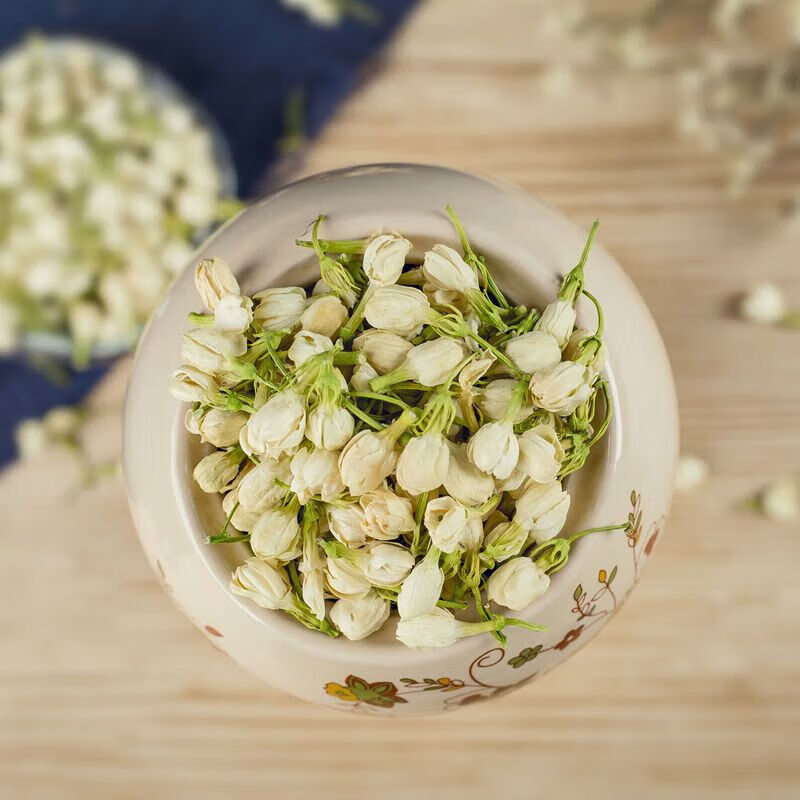 SendYi Jasmine Bud Tea Natural New Tea Jasmine Tea Strong Fragrance Type Herbal Tea for Pregnant Women Sold Separately Jasmine Flowers 2 Jin, 1 Kilogram
