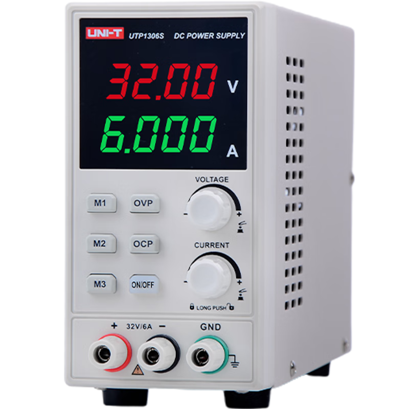 Chint (CHNT) UTP1306S digital display adjustable DC regulated power supply 32V6A5 high-precision milliamp level 13 UTP1305S standard switching power supply 30V5A