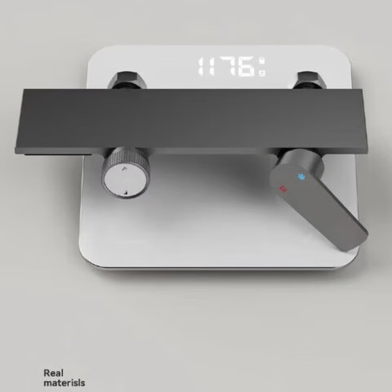 Minbang shower head is fashionable and minimalist, simple shower head with gun ash no roof spray gun ash shower head 3023 gun ash