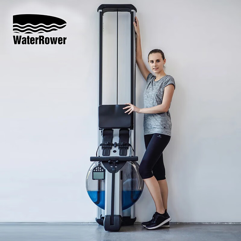 WaterRower imported from the United States, household commercial water resistance rowing machine, aerobic fitness equipment M1 high and low aluminum alloy M1 low combination set