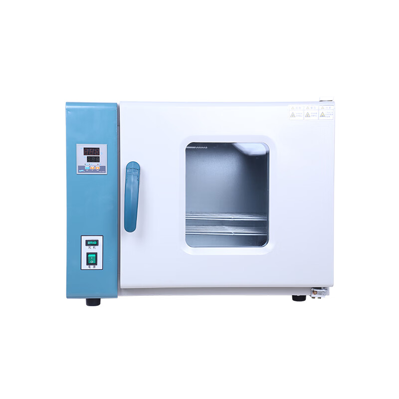 Qiuzo Technology Electric Heating Constant Temperature Blast Drying Oven Laboratory Drying Oven High Temperature Oven Small Industrial Heating Box 80*80*100 Stainless Steel Liner with Blast