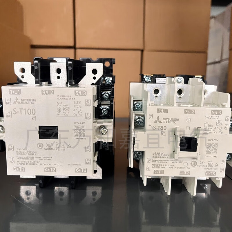 Mitsubishi AC contactor S-T35 T50 T65 T80 T100 AC220V supply S-T100 AC110V