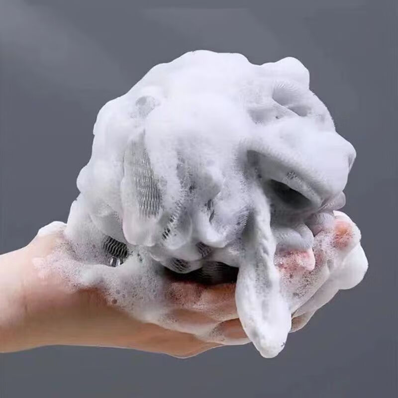 Jijia bath towel, a special bathing tool for men, bath ball, bath flower, thick and fine sand, back rub, exfoliation, back strip, three-piece set, bath towel + bath ball + back rub