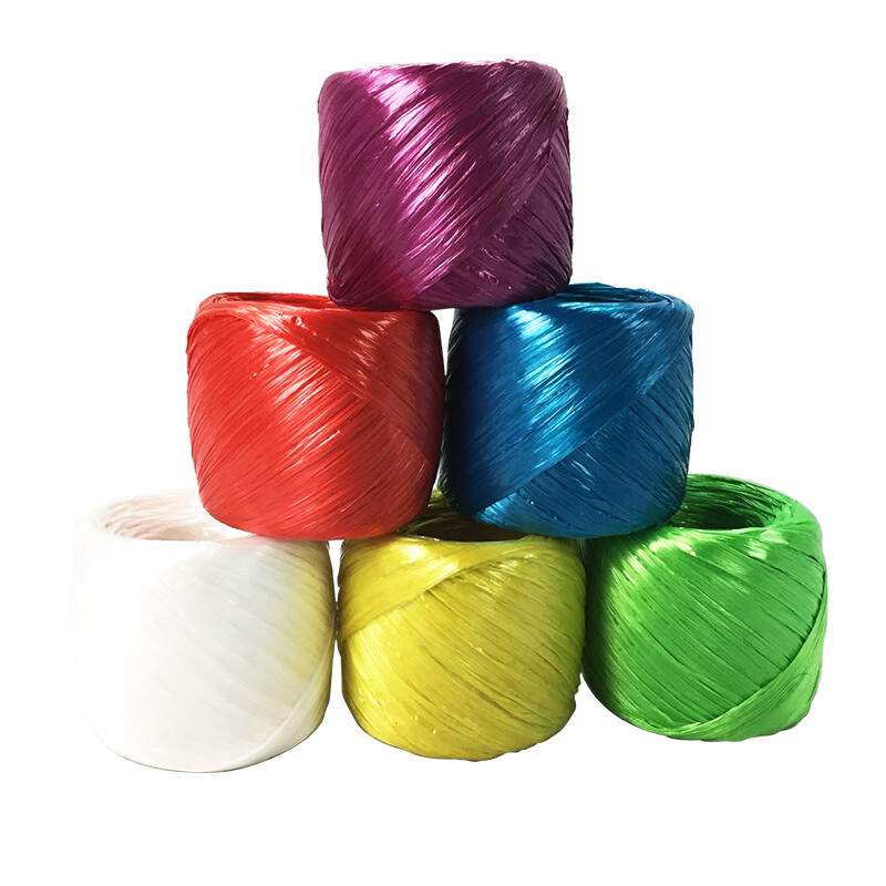 Minggu plastic tearing rope, packing nylon strapping rope, packaging rope, plastic rope binding rope, strapping strap (plastic rope blue)/1 piece CD425420