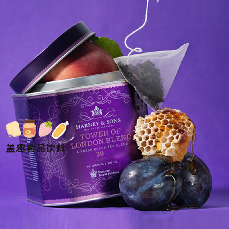 Harney & Sons London Top Fruity Black Tea Tea Bag Tea Bag Tea Fruit Tea Fruity Flavored Black Tea