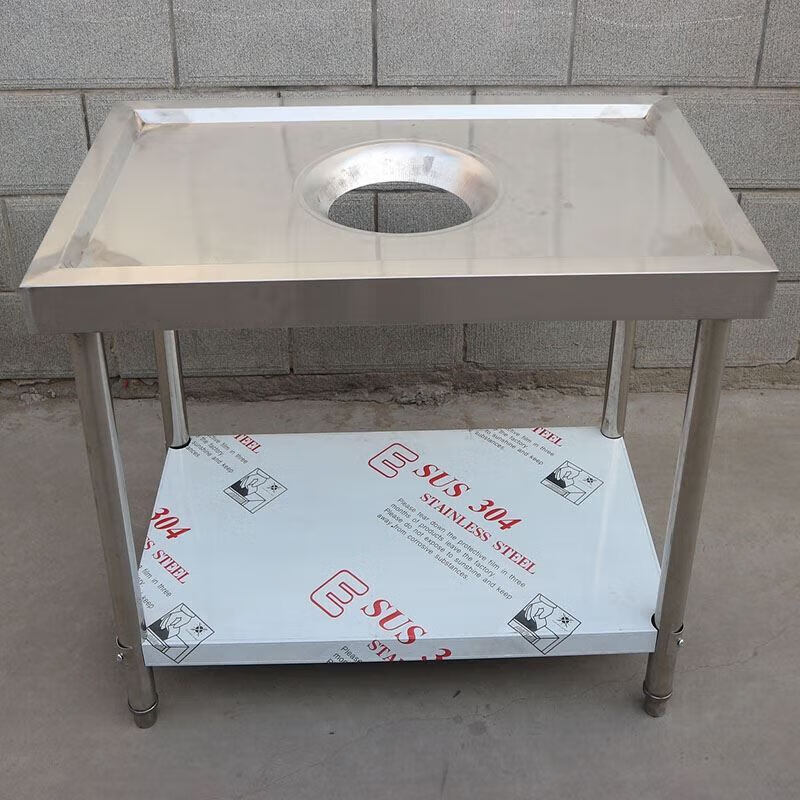 Canteen leftovers trash can collection cabinet kitchen waste storage box hotel plate and bowl sorting swill cabinet O23-two mouths and two boxes food collection truck official standard configuration