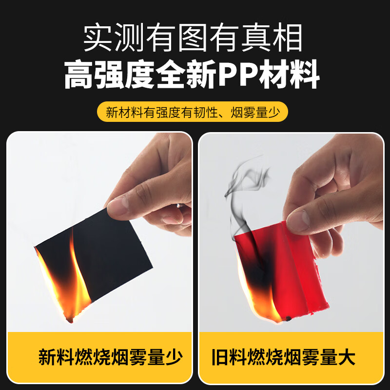 Deli tool box three-layer folding large storage box portable car electrician repair box household multi-functional hardware box 19-inch three-layer folding tool box industrial style