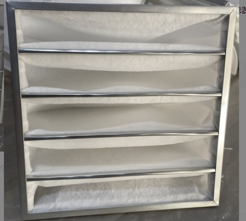 Junwei JW series primary effect air outlet cotton adsorption cleaning cotton cleaning bag custom filter 1100*600*200*6P