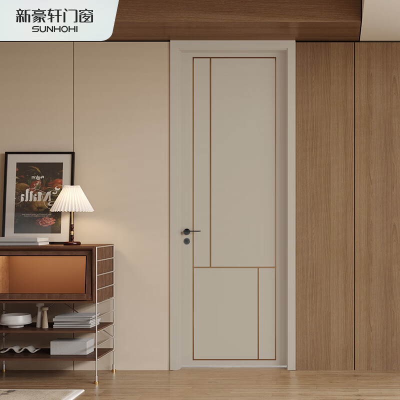 Xinhaoxuan skin-feeling PET ecological wooden door Skin-feeling PET ecological wooden door