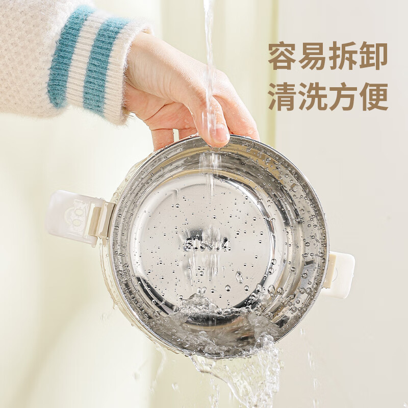 Guangyi 304 stainless steel four-layer insulated lunch box, multi-layer combinable macaron lunch box + insulated bag GY8809