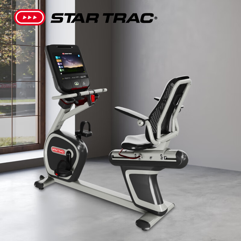 StarTrac high-end commercial backrest exercise bike 8-RBe high-definition screen electromagnetic resistance adjustment