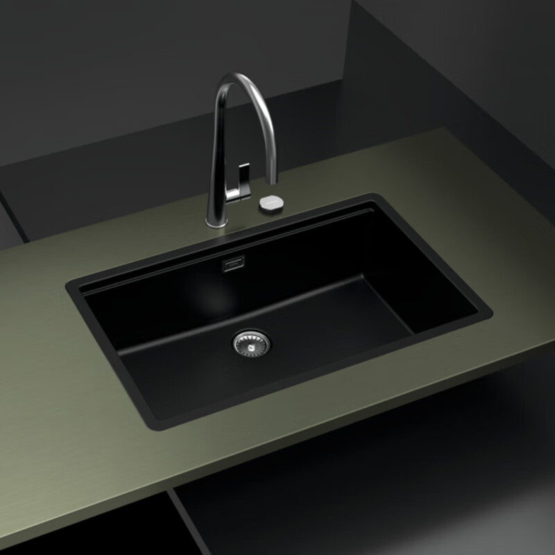 SCHOCK German Shuoke kitchen large single sink sink Greenwich N-100XL third generation granite sink Magma magma black