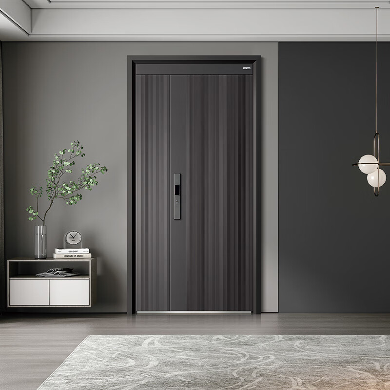 Jinyijia Door Industry (T08 Dream) Grade A finely carved magnesium alloy entrance door concealed hinge technology supports private customization T08 Dream single door