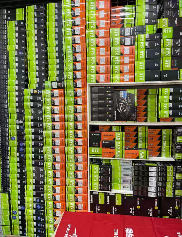 RTX5090/4090/3090/4080S/4070TIS/3070/2060 original box without graphics card RTX4090 original box ASUS Gigabyte MSI